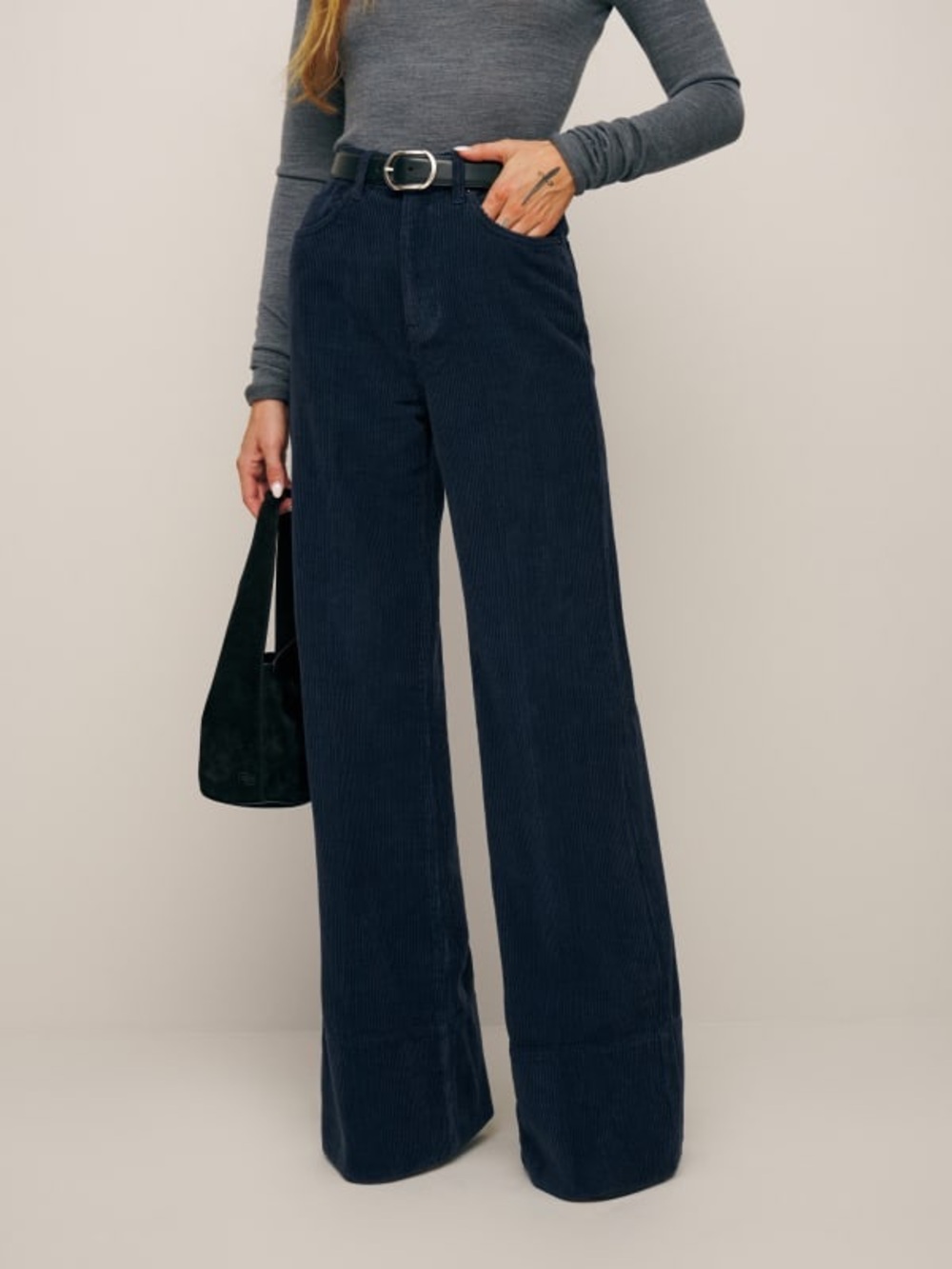 Nwt reformation Penney high rise corduroy pants / size 27 - Picture 2 of 5